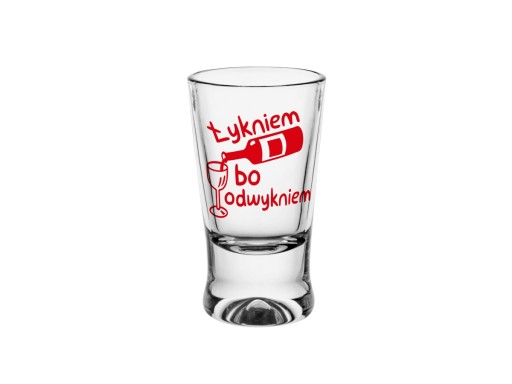GLASSES X 25ml Humor FUNNY na vodku KPL6