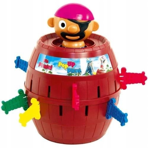 ARKÁDOVÁ hra Crazy Pirate Pirate BARREL (Pick the Pirate) VYSKUPÍ SA!