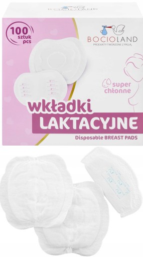 SUPER Absorpčné vložky na dojčenie 100 ks Bocioland