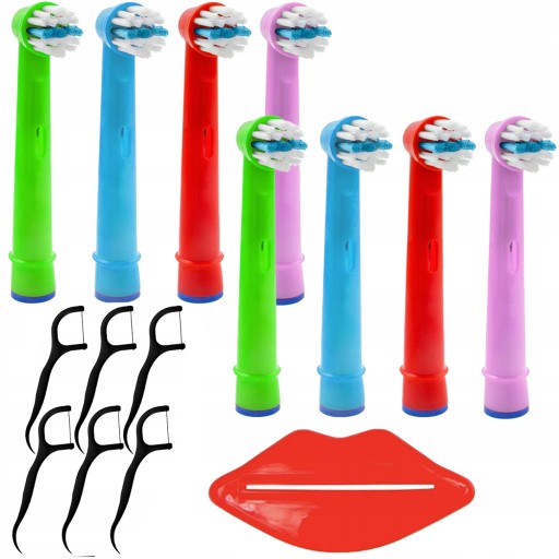8x ORAL-B KIDS STAGES TIP + PRÍSLUŠENSTVO