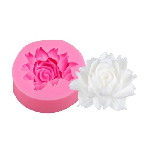 Silikónová forma na vosk na sviečky, 3D kvet epiphyllum