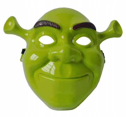 MASKA SHREK, Shrekova hlava, zlobr, rozprávka, DISPOSSIEM