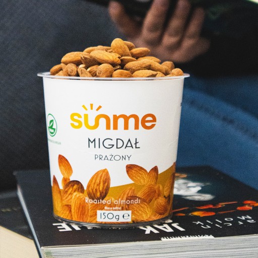 Pražený neblanšírovaný celý mandľový SNACK 150 g