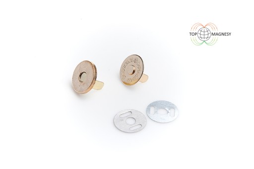 Magnetická spona 14 mm zlatá