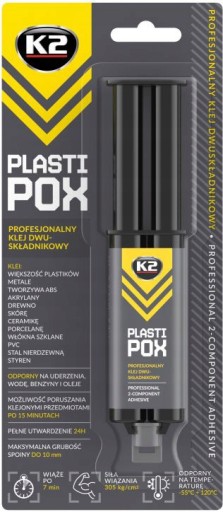 K2 PLASTIPOX - PLASTOVÉ LEPIDLO ZVÁRANIE PLASTOV