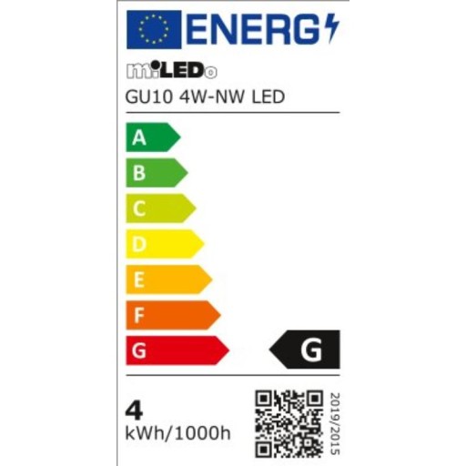 GU10 4W NW neutrálna LED žiarovka Kanlux LED