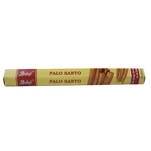 Indické vonné tyčinky BALAJI PALO SANTO 20 ks