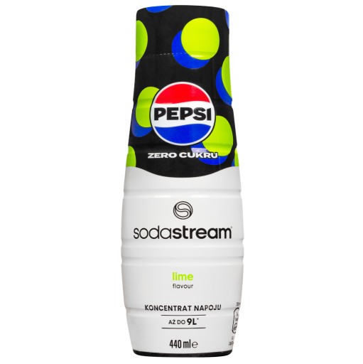 SODASTREAM PEPSI MAX LIMETOVÝ SIRUP BEZCUKROVÝ KONCENTRÁT PRE NASÝTENIE