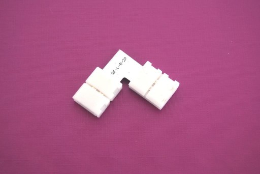 UHOLOVÝ KONEKTOR ROH Upínací LED pásik 8mm