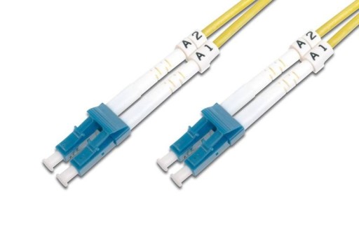 DIGITUS Patchcord FO SM 09/125 OS2 LC-LC duplex 1m