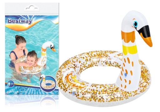 Prsteň na plávanie Swan 61x61 cm Bestway 36306