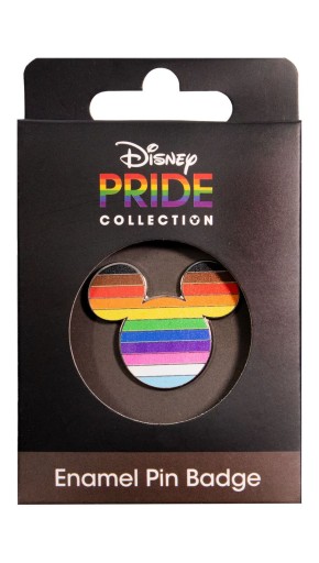 Špendlík na oblečenie Disney Mickey Mouse Rainbow