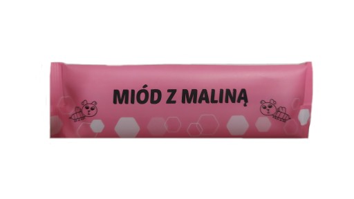 Viackvetový med s malinou 15g Łysoń