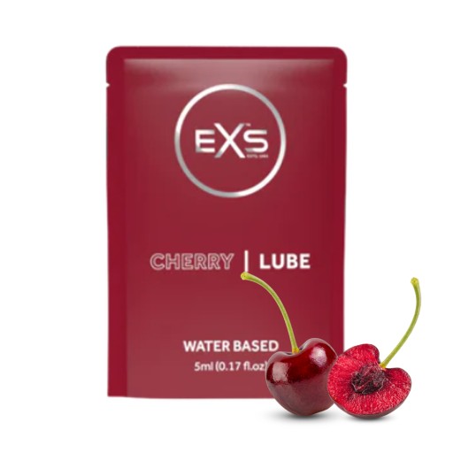 EXS LUBRICANT FAVORED intímny gél perorálny jedlý čerešňový vrecúško 5 ml