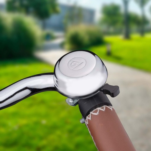 Dunlop BIKE BELL Ø 56 mm na bicykel SILVER