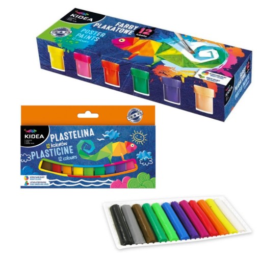 FARBY NA PLAGÁTY 12 FARIEB 20ml + PLASTIK