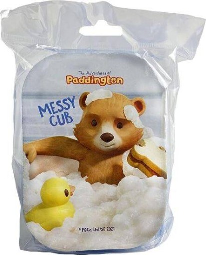 Špongia do kúpeľa Teddy Bear Paddington Messy Cup