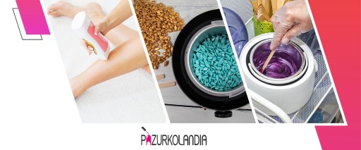 Ohrievač vosku na rolke na odstraňovanie chĺpkov, 40W, biely