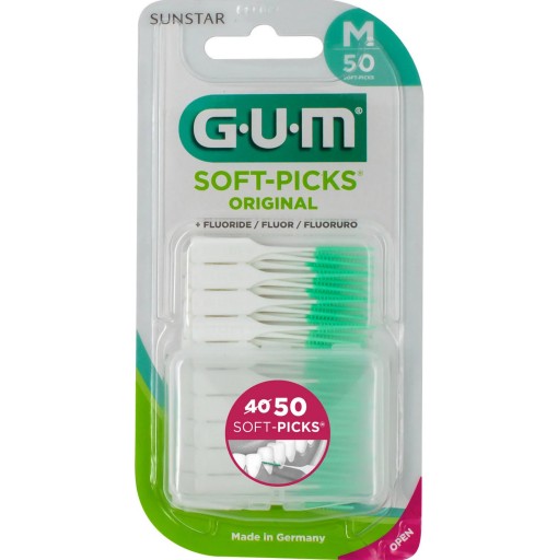 Medzizubné kefky Sunstar GUM Soft-picks Original M 50 kusov