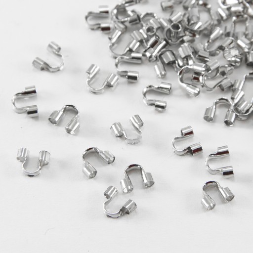 Ochranné káblové svorky Mosadz 5x6x2mm 80ks/5g