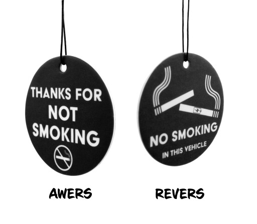 Prívesok s vôňou do auta No Smoking Ajuy 2ml