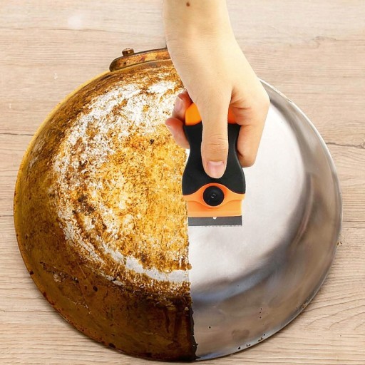 ŠKRABKA INDUKČNÁ DOSKA ŠKRABKA RÚRA SKLENENÉ OKNÁ + 6x NOŽE