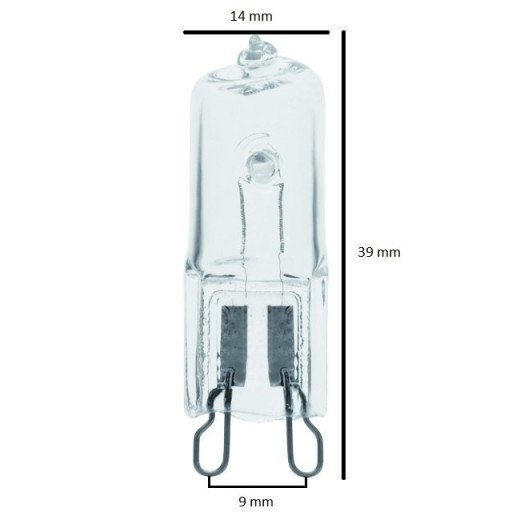 HALOGÉNOVÁ ŽIAROVKA HALOGÉNOVÁ G9 230V 35W