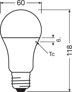 GLS VALUE E27 LED žiarovka 10W = 75W 4000K 840 NEUTRÁLNA FARBA 1055lm OSRAM