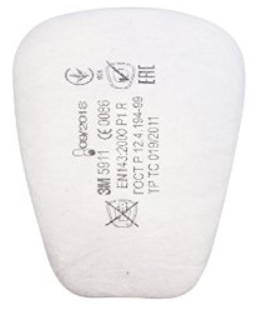 Prachový filter 3M 5911 P1