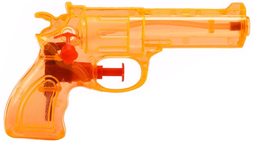 VODNÁ ZBRAŇ PSIKAWKA 13 CM ŚMINGUS DYNGUS REVOLVER