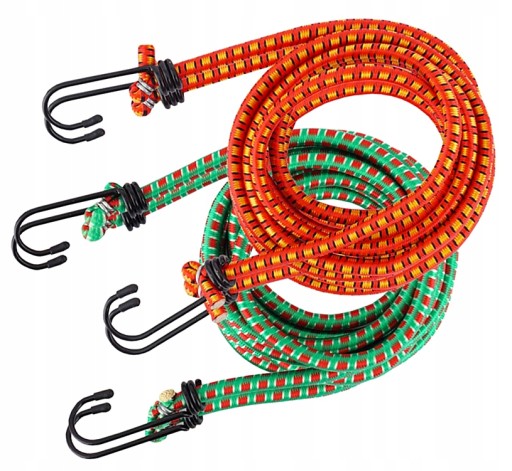 Z1X16 ELASTICKÉ LANO NA BATOŽINU 4x180cm 8mm KOMP.