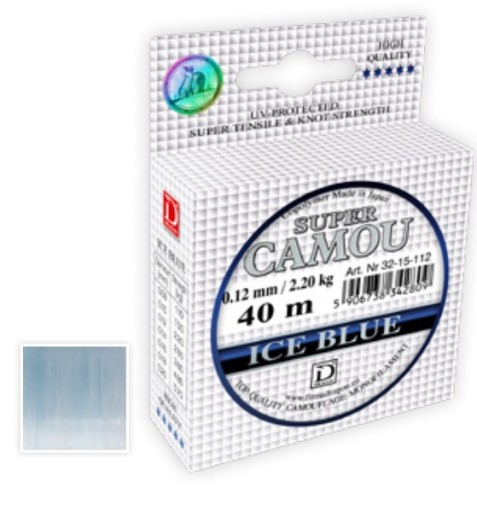 DRAGON SUPER CAMOU ICE BLUE LINE 0,08mm/40m