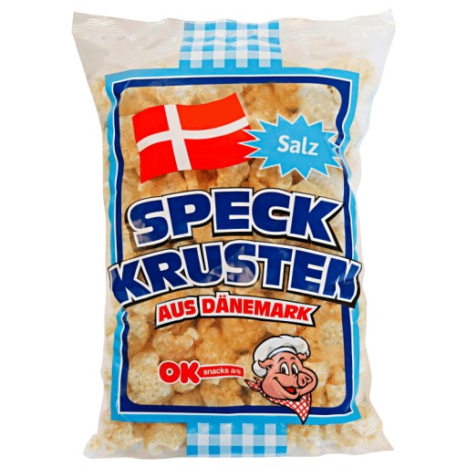 Speck Krusten, vyprážaná slaninková kôra, bravčové občerstvenie