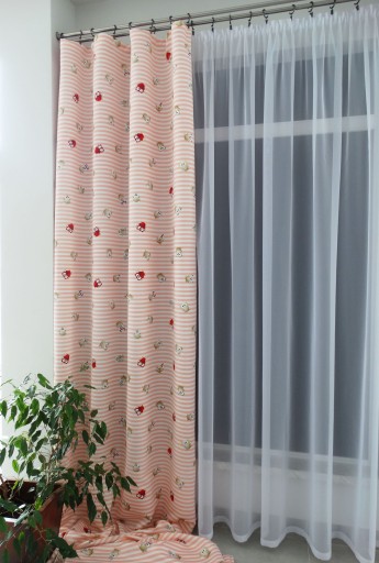 MG TK záves SATIN LOSOS ZVIERATÁ 145cm pol