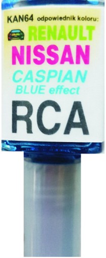 RENAULT NISSAN RCA KASPIAN BLUE FARBA SCRATCH TOUCH ARASYSTEM
