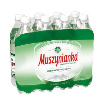 Minerálna voda Muszynianka 0,6Lx8ks,sýt