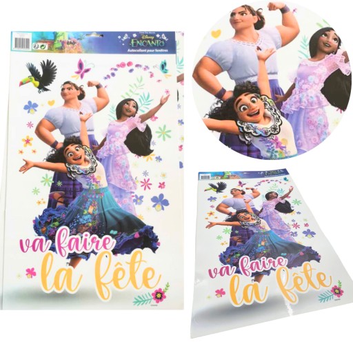 DEKORATÍVNA FÓLIA NA OKNO ENCANTO DEKORÁCIA STENY DO DETSKEJ IZBY