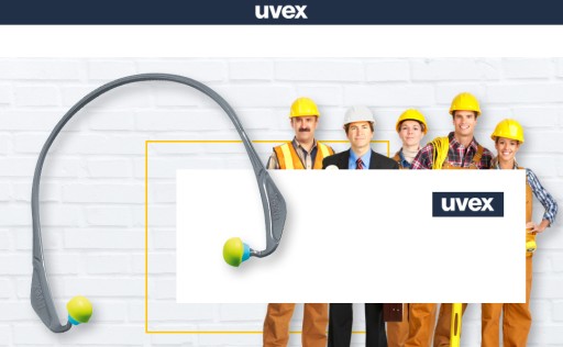Zátkové chrániče sluchu uvex X-Cap 1 pár