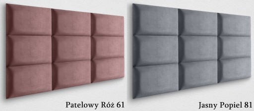 Čalúnená opierka hlavy 50x30 VELUR
