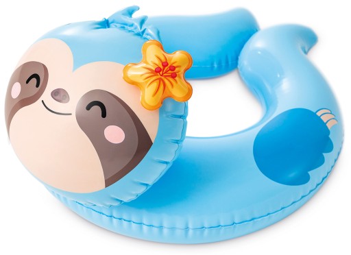 NAFUKOVACIE KOLESO na PLÁVANIE s úsmevom SLOTHY INTEX 59220