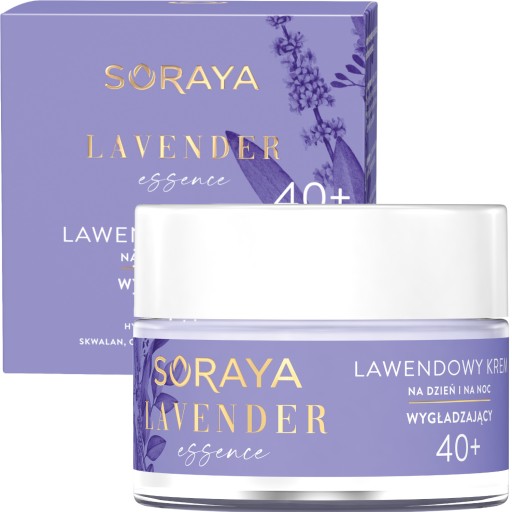 SORAYA Levanduľový vyhladzujúci krém 40+ na deň a noc 50 ml
