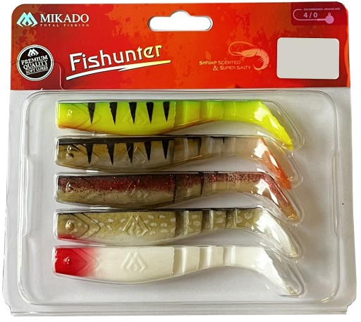 FISHUNTER MIKADO nástraha na šťuku 10cm sada