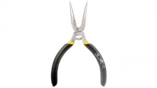 Presné predĺžené rovné kliešte 130 mm 32D726