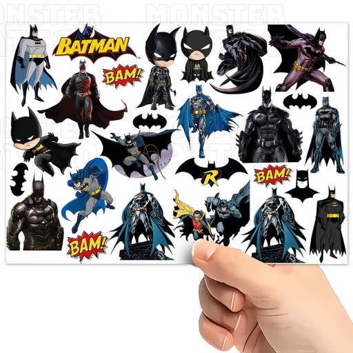 UMÝVAJÚCE DOČASNÉ TETOVANIE PRE DETI DETSKÝ BATMAN ORIGINÁLNE DIZAJNY