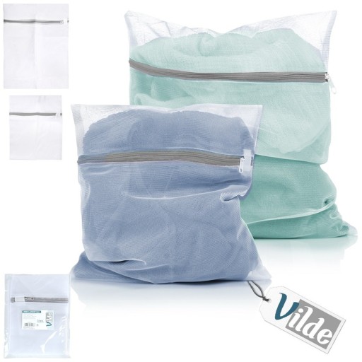 2x Sieťované vrecko LAUNDRY na pranie spodnej bielizne, ponožiek, podprseniek v práčke
