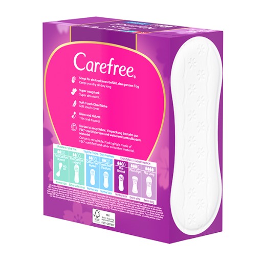 Hygienické vložky CAREFREE Plus Original Fresh Scent 56 ks