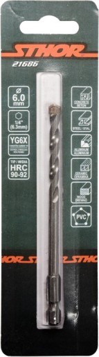 VŔTAČKA UNIVERZÁLNA 6MM HEX 21686 Sthor