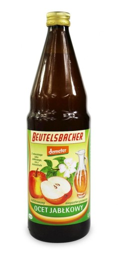 JABLČNÝ OCOT, NEFILTOVANÝ, BIO 750 ml - BEUTELSBACHER