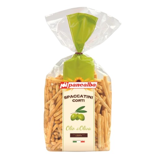 Panealba - Grissini Corti 250 g: Talianske tyčinky s olivovým olejom