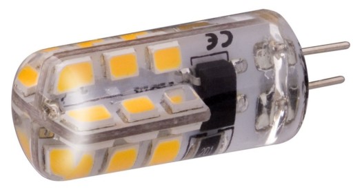 G4 SMD LED žiarovka 3W SILIKÓNOVÁ STUDENÁ BIELA 230V AC